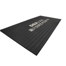 Hand-carved LOGO Door Carpets Water Absorption Non-slip Hotel Entry Floor Indoor Mat